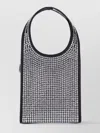 Coperni Rhinestone Rectangular Top Handle Shoulder Bag