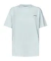 Coperni Rib Round-neck T-shirt In White