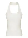 Coperni Ribbed Top In White