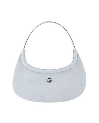 COPERNI RING SWIPE BAGUETTE - COPERNI - DENIM - BLUE