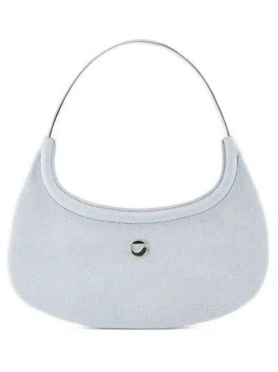 COPERNI COPERNI RING SWIPE BAGUETTE - DENIM - BLUE