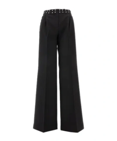 Coperni Rivet-decorated Casual Pants In Black