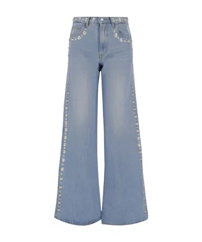 COPERNI STUDDED HIGH-RISE JEANS