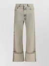 Coperni Boyfriend Jeans In Unique Greige Cotton Denim