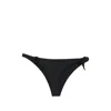 Coperni Rosette Tie Bikini Bottom In Black
