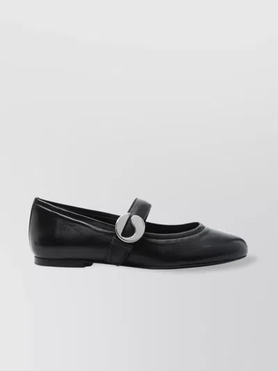COPERNI ROUND BUCKLE BALLERINA SHOES