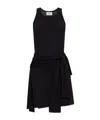 Coperni Round Neck Sleeveless Dress In Black