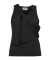 Coperni Round Neck Sleeveless Vest In Black