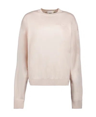 Coperni Round Neck Sweater In Pink