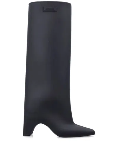 Coperni Rubber Bridge Boot In Black
