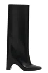 Coperni Women Rubber Bridge High Boots In Black