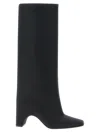 Coperni Women Rubber Bridge High Boots In Black