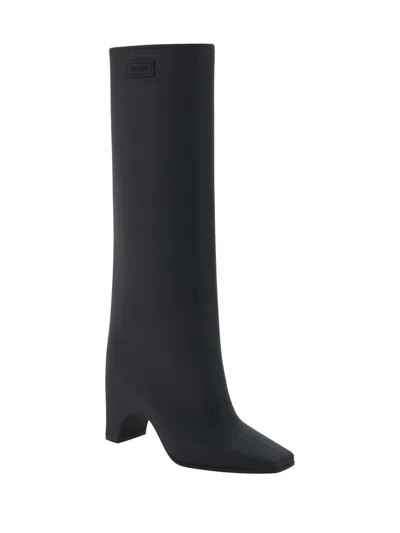 Coperni Rubber Bridge High Boot In Black