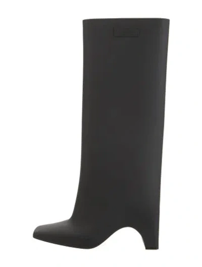 Pre-owned Coperni Rubber Rain Boots In Black