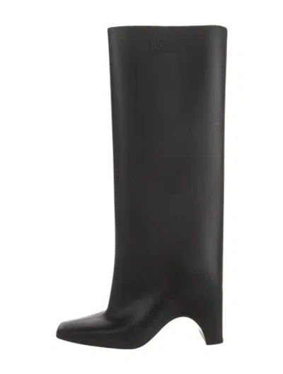 Pre-owned Coperni Rubber Rain Boots In Black