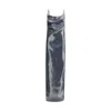 Coperni Ruched Sequin-embellished Gown In Gray