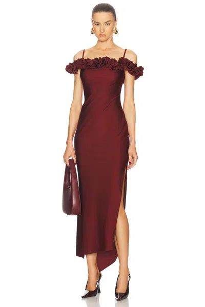 COPERNI RUFFLE DRESS