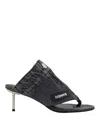Coperni Clim-toed High-heeled Sandals In Grey