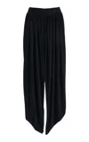 Coperni Sarouel Gathered Pants In Black