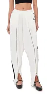 Coperni White Relaxed Drawstring Pants In White