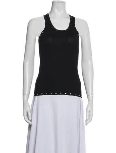 Pre-owned Coperni Scoop Neck Sleeveless Top W/ Tags In Blue