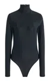 Coperni Second Skin Bodysuit In Black