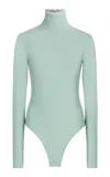 Coperni Second Skin Bodysuit In Green