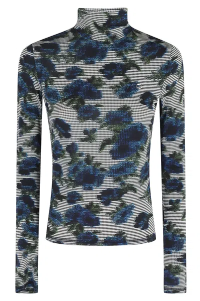 Coperni Second Skin Turtleneck In Multi