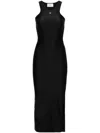 COPERNI SHINY JERSEY MIDI DRESS IN