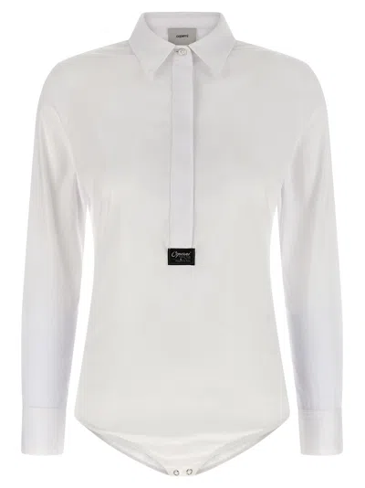 COPERNI SHIRT BODYSUIT TOPS WHITE