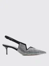 Coperni Crystal Embellished Star Cut Out Low Stiletto Shoes In Black
