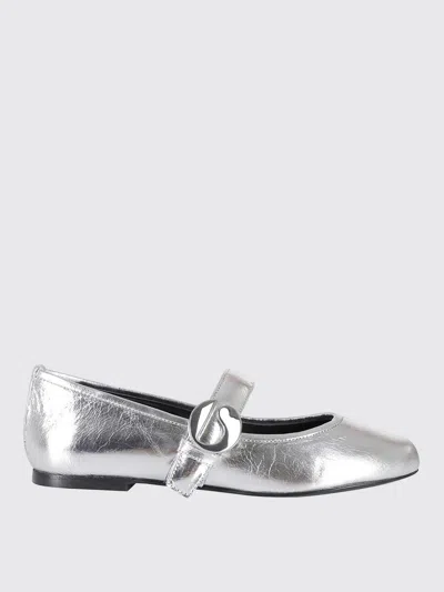 COPERNI BALLET FLATS COPERNI WOMAN COLOR SILVER,H08680061