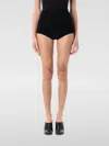 Coperni High Waist Knitted Shorts In Black