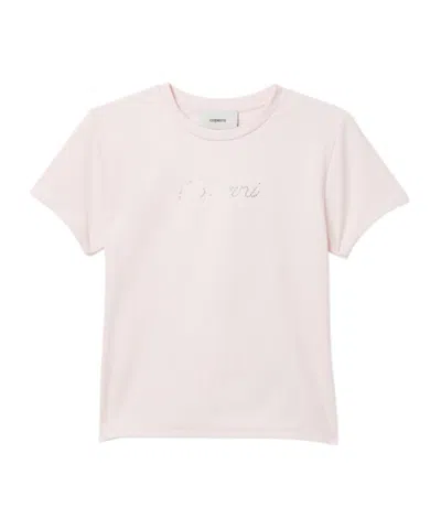 Coperni Short Sleeve T-shirt In White