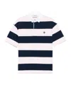 Coperni Striped Drop Shoulder Polo Top In Multi
