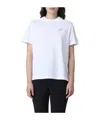 Coperni Short-sleeved Round Collar T-shirt In White