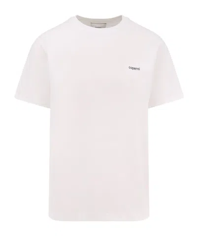 Coperni Short-sleeved T-shirt In White