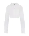 Coperni Short Style Shirt In White