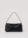 Coperni Ed Leather Bag With Flap In Black