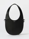 Coperni Curved Mini Tote Detachable Strap In Black