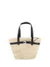 Coperni Palm Shoulder Bag In Beige