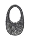 Coperni Swipe Shoulder Bag In Black