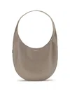 Coperni Medium Curved Shoulder Bag With Top Handle In Brown