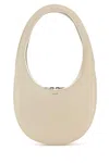 Coperni Woman Handbag Beige Size - Calfskin In White