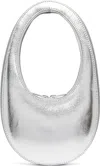 Coperni Silver Mini Swipe Bag In Silver
