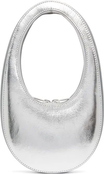 Coperni Silver Mini Swipe Bag