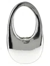 Coperni Mini Swipe Bag In Silver