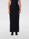 Coperni High Waist Skirt Front Pocket Design In Black