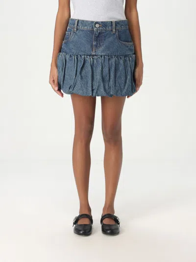 COPERNI SKIRT COPERNI WOMAN COLOR DENIM,421866028
