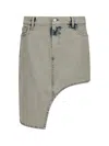 Coperni Denim Skirt With Multiple Pockets